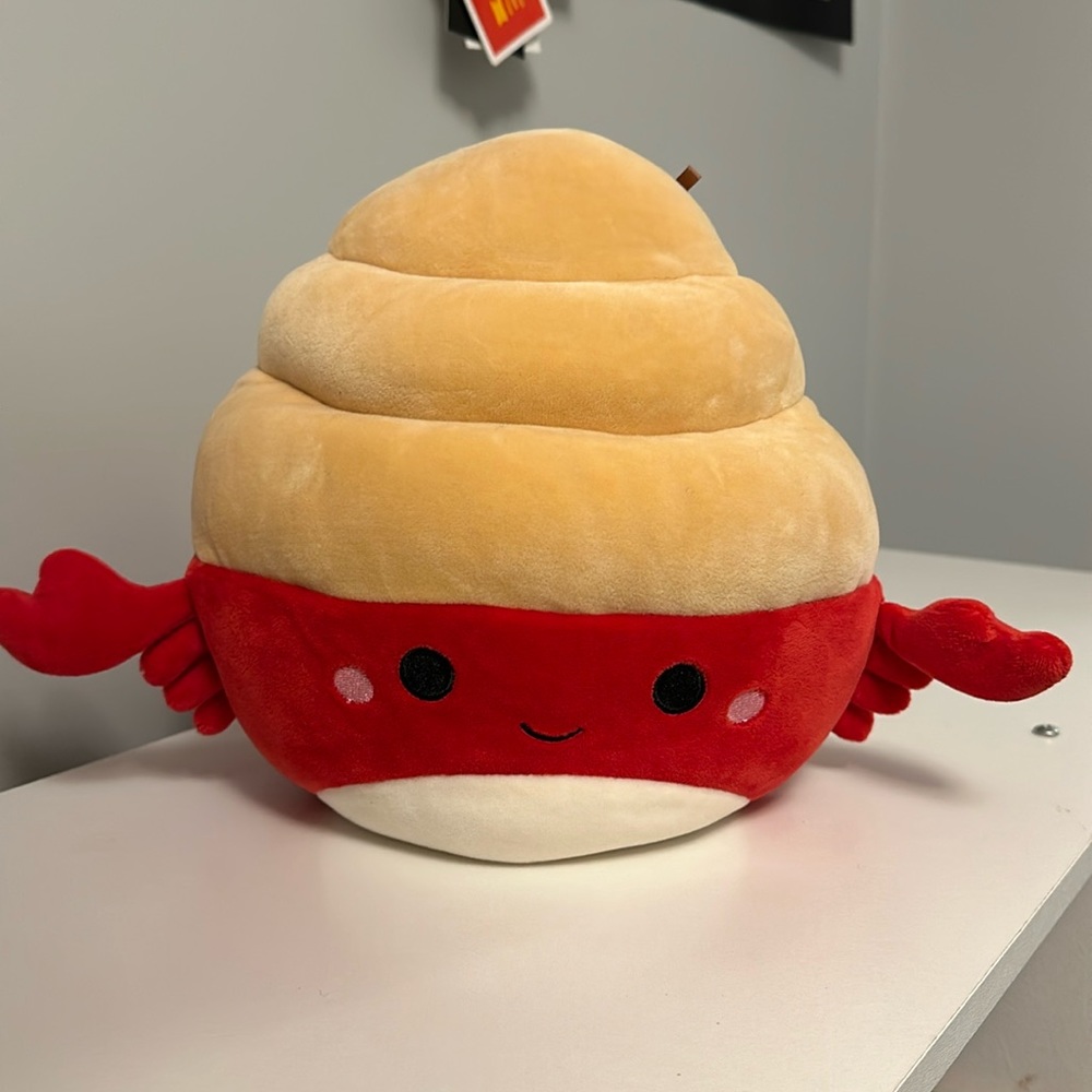 8” indie the hermit crab squishmallow